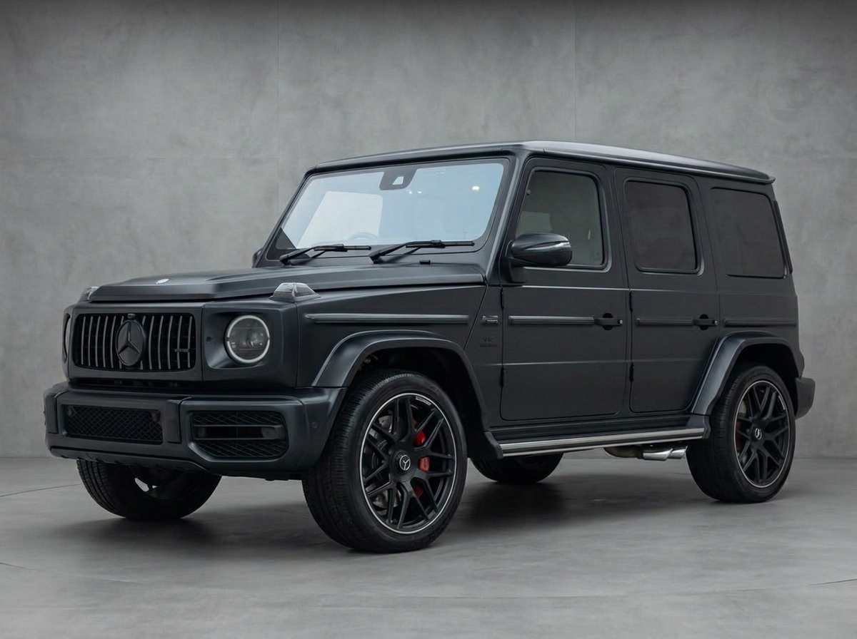 Mercedes-AMG G63 — Matte Black