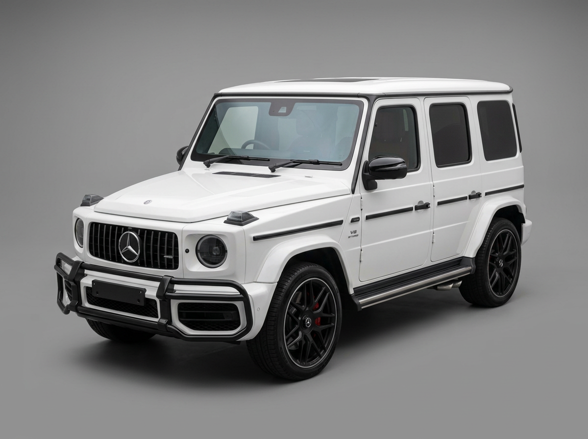 Mercedes-AMG G63 — White